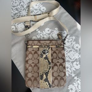 Coach Small Brown Crossbody Purse